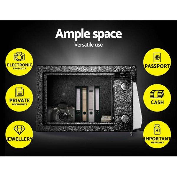 Electronic Safe Digital Security Box 8.5L - Leisure Outdoors
