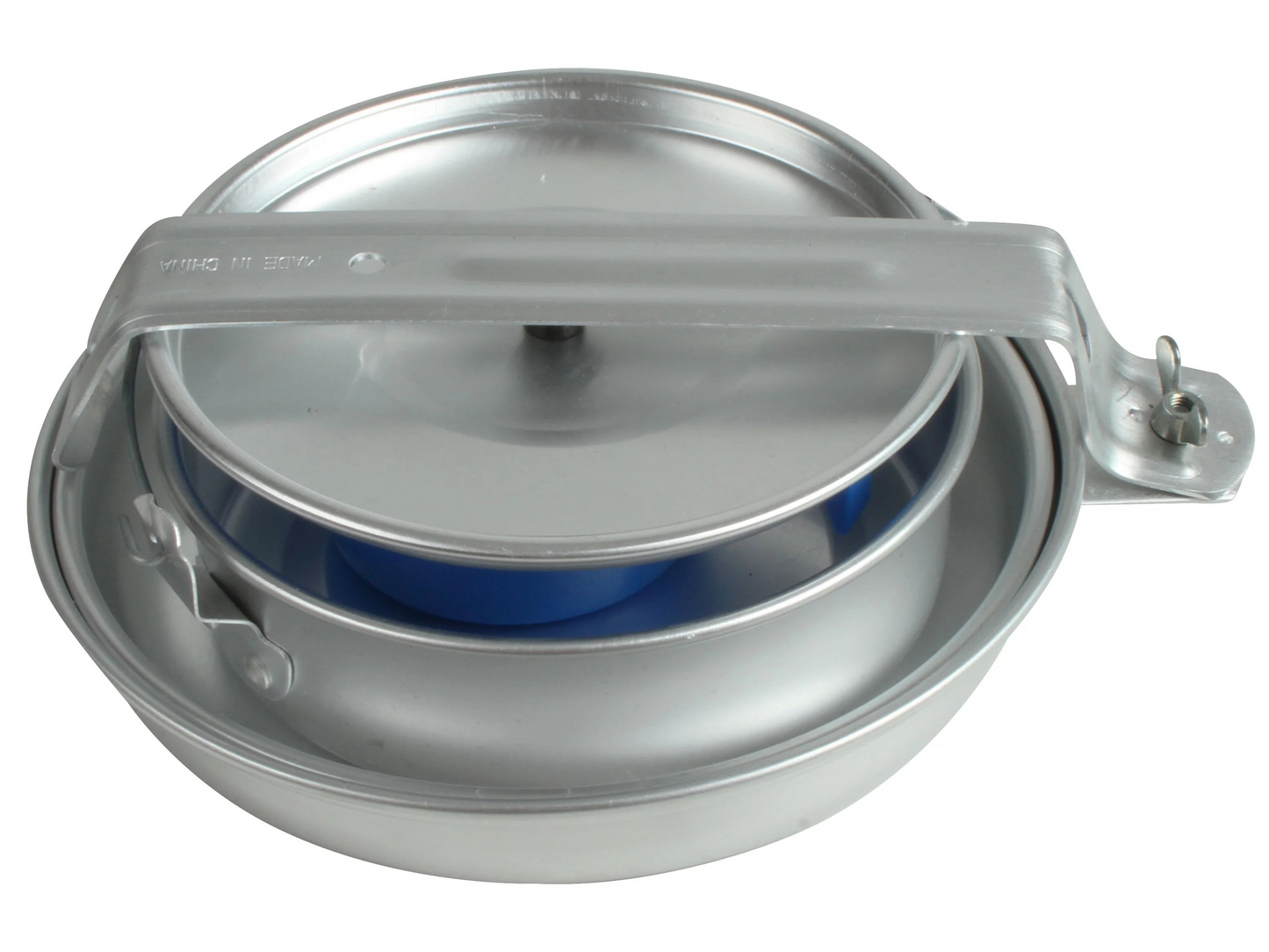 Camping 4 Piece Mess Kit - Dinner Set / Cook - All In One