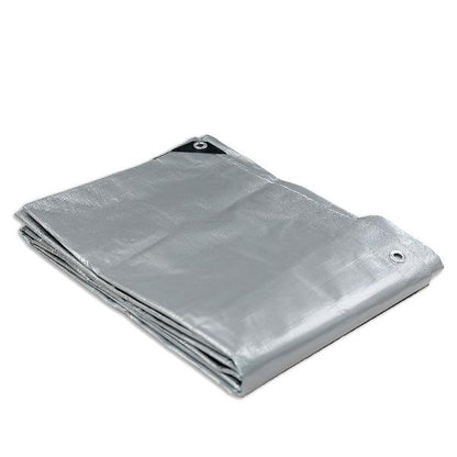 Heavy Duty Silver Tarp Tarpaulin 4.9m x 6.1m