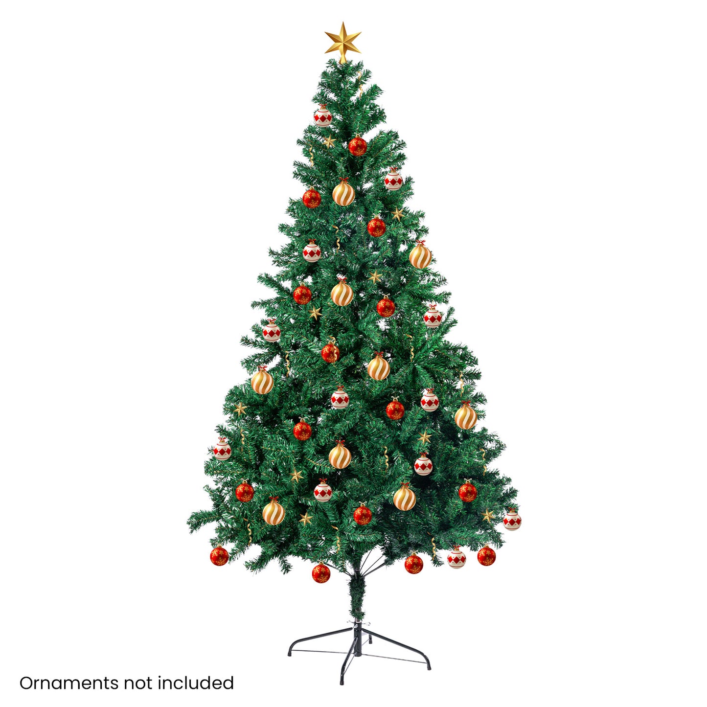 Christmas 1.2M 300 Tips Green - Tree Xmas Decorations