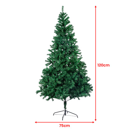 Christmas 1.2M 300 Tips Green - Tree Xmas Decorations