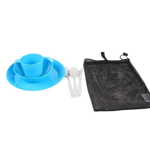 Camping Dinner Set - 6 Piece - Leisure Outdoors