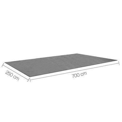 Caravan Deluxe 7M X 2.5M Annexe Matting Flooring 600 GSM - Leisure Outdoors